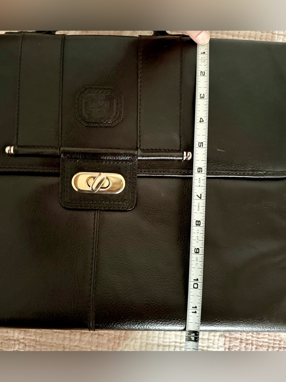 VINTAGE BLACK UMI BRIEFCASE - Picture 13 of 16